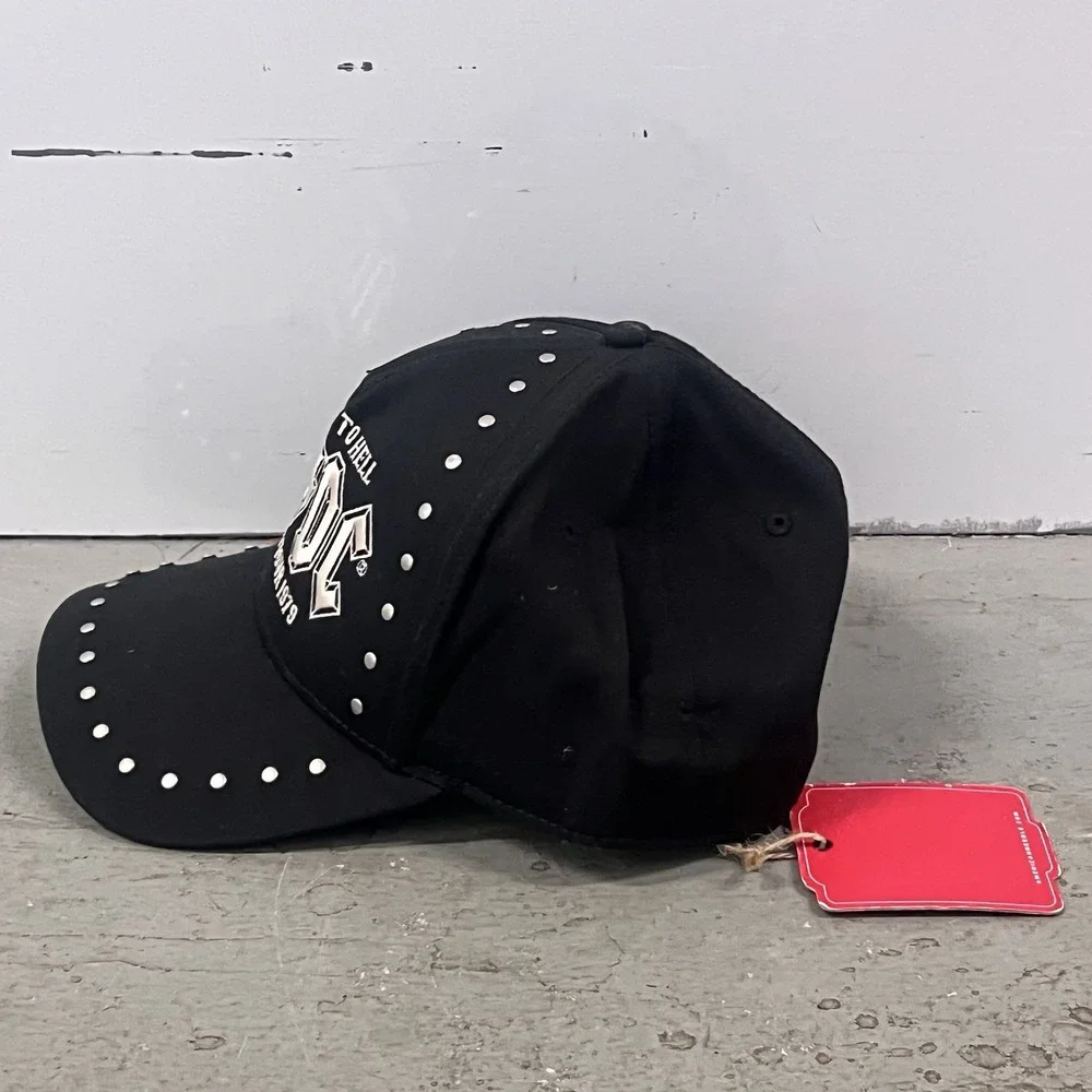AC/DC Highway to Hell Tour 1979 Studded Baseball Hat Cap Rock Band Vintage Style